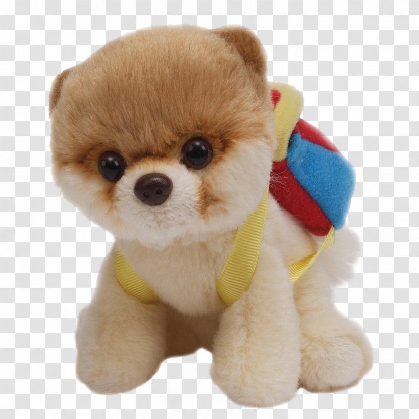 Dog Boo Stuffed Animals & Cuddly Toys Backpack Gund - Watercolor Transparent PNG