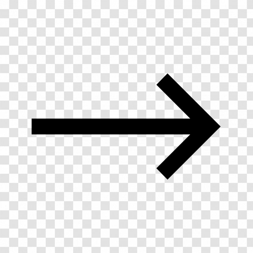 Arrow - Symbol - Aesthetic Simple Strokes Transparent PNG