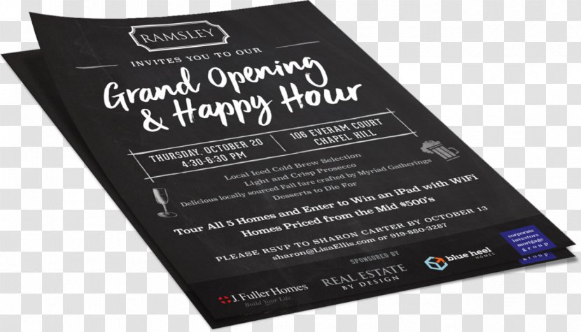 Advertising Flyer Soft Launch Opening Ceremony - Project - 4x6 Transparent PNG