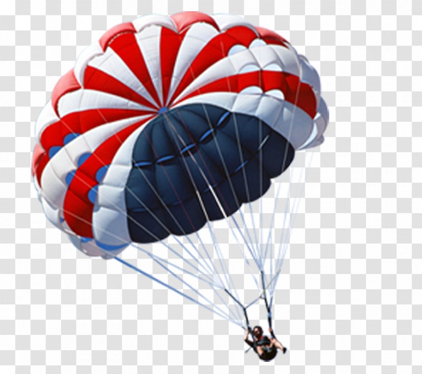Parachute Fabric Parachuting Textile - Sky Transparent PNG