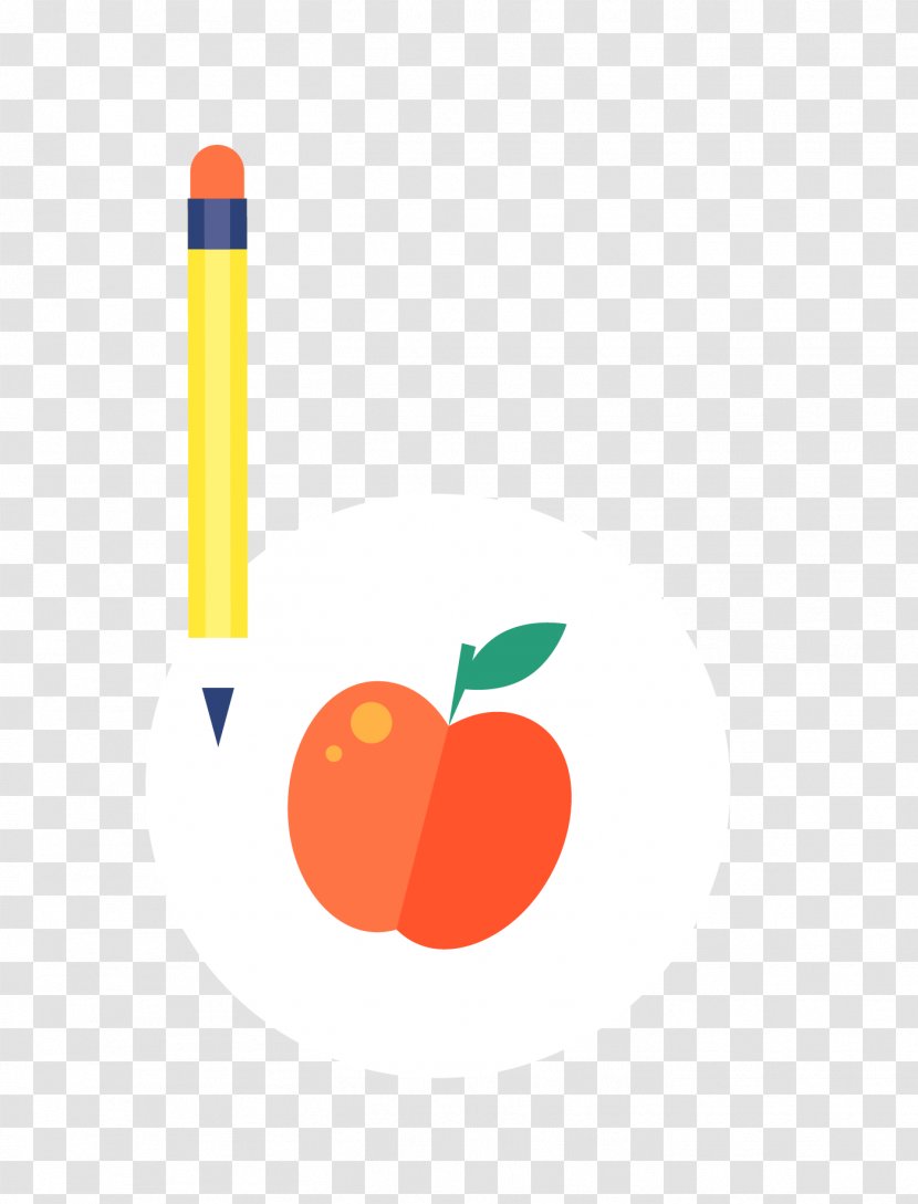 Pencil Clip Art - Area - Vector Apple Transparent PNG