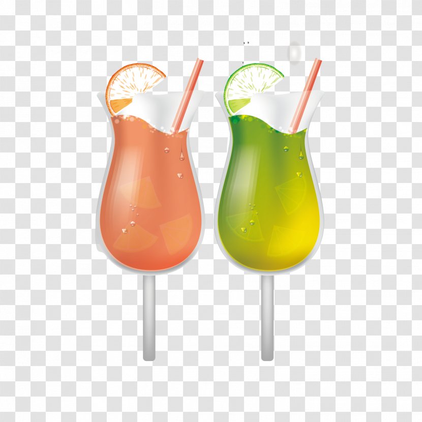 Cocktail Garnish Sea Breeze Juice Orange Drink - Style Transparent PNG