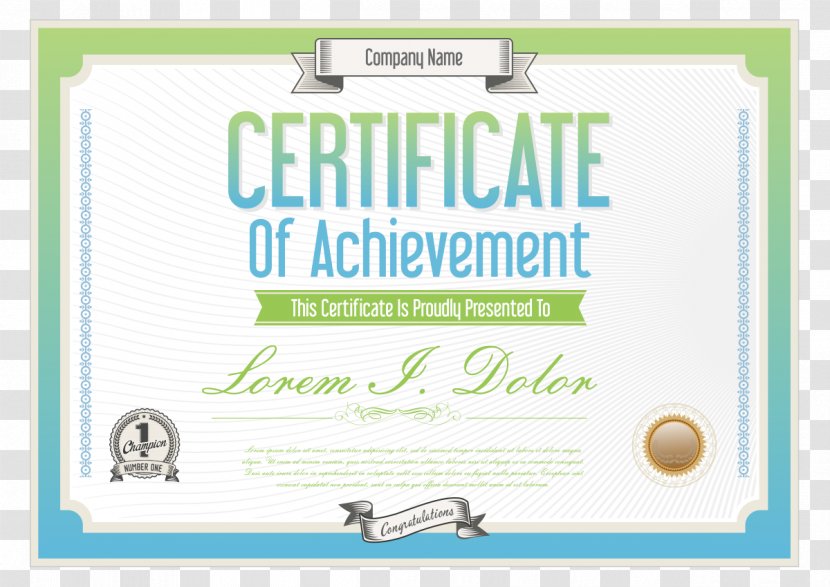 Green Certificate Box - Party Supply - Composition Transparent PNG