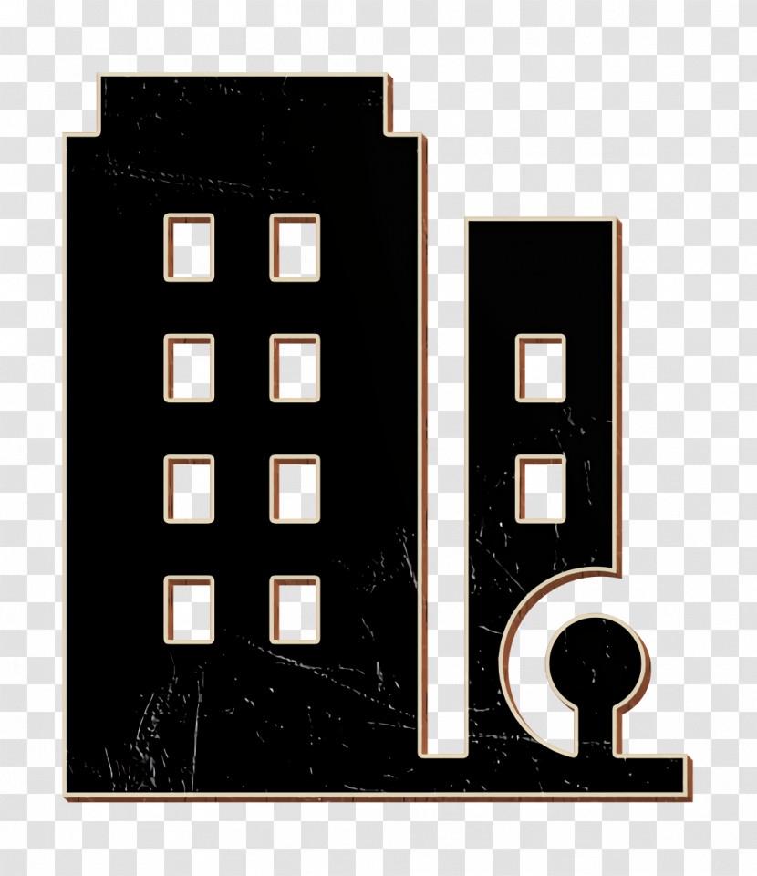 Real Estate Icon Flat Icon Block Icon Transparent PNG