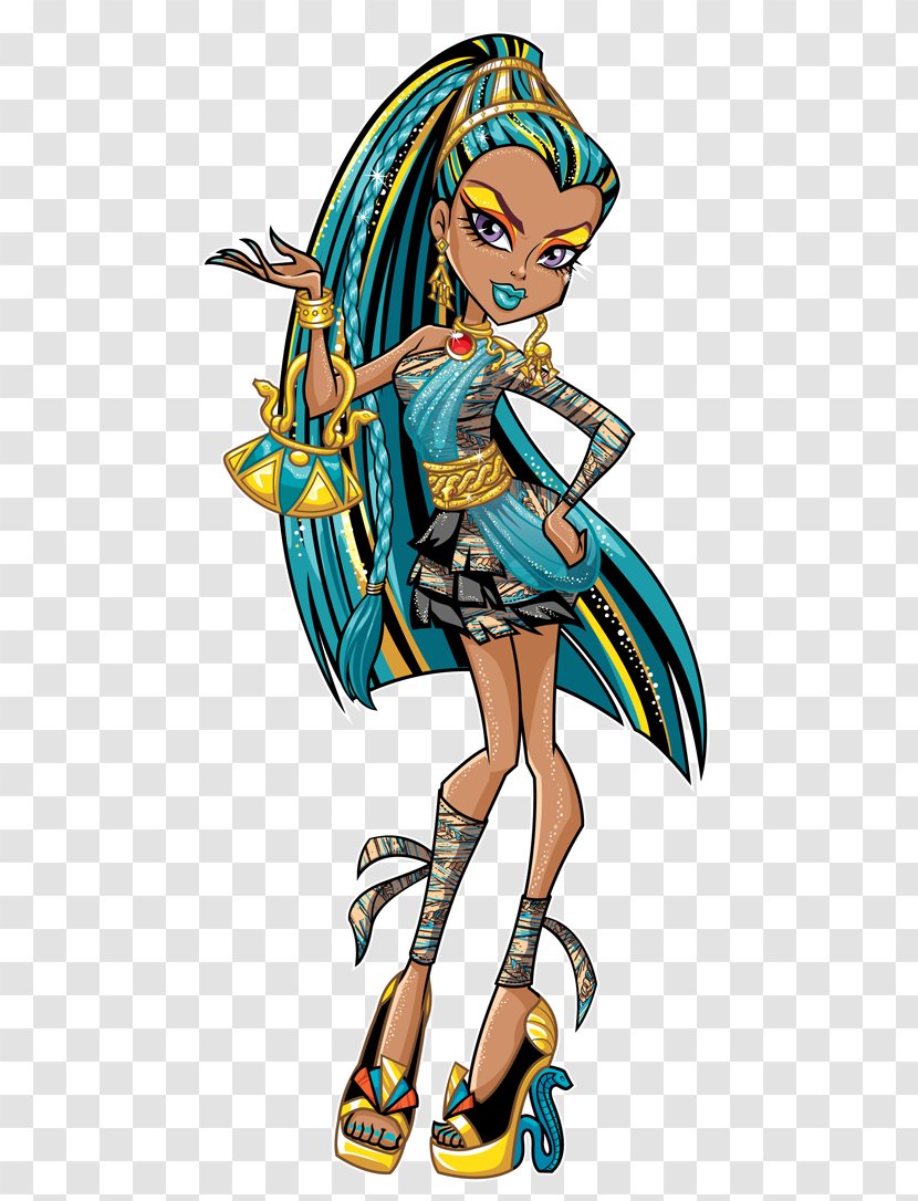 Cleo DeNile Monster High Clawdeen Wolf Frankie Stein Ever After - Artwork - Baby Transparent PNG