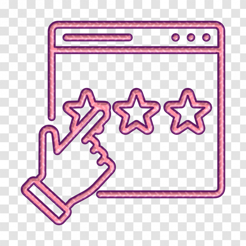 Rating Icon Review Icon Digital Services Icon Transparent PNG