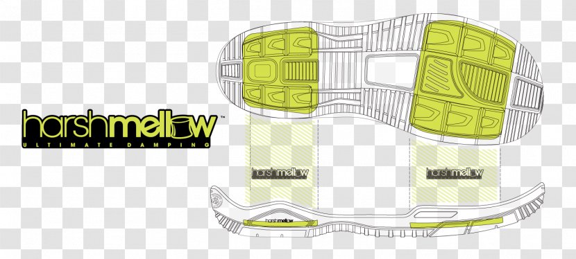Protective Gear In Sports Shoe - Yellow - Design Transparent PNG