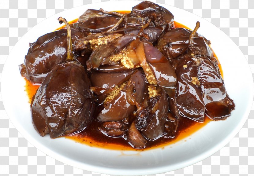 Daube Gravy Romeritos Pot Roast Beef Bourguignon - Eggplant Transparent PNG