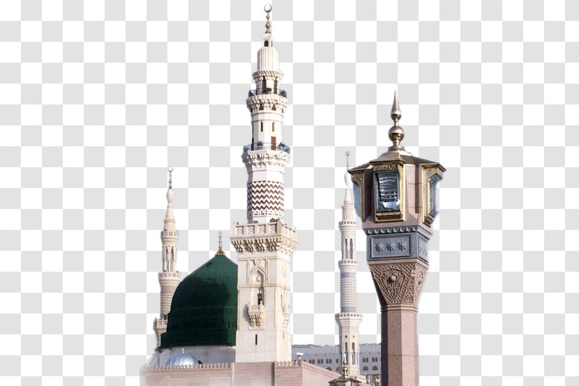 Al-Masjid An-Nabawi Great Mosque Of Mecca Durood - Building - Golden Transparent PNG