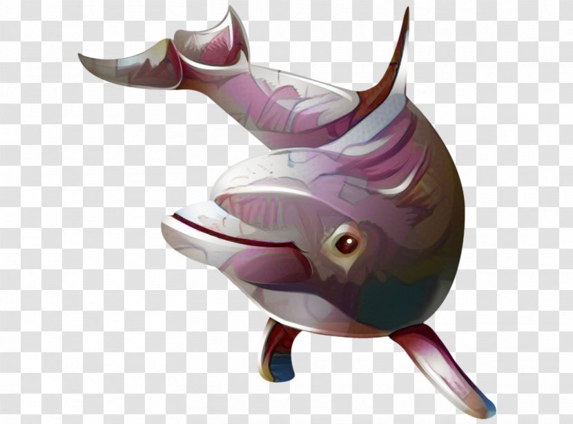 Animal Cartoon - Fish - Dolphin Figure Transparent PNG