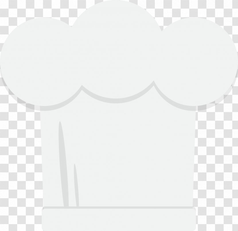 Paper Black And White Brand - Cartoon - Vector Chef Hat Transparent PNG