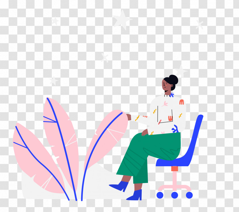 Coffee Time Woman Lady Transparent PNG