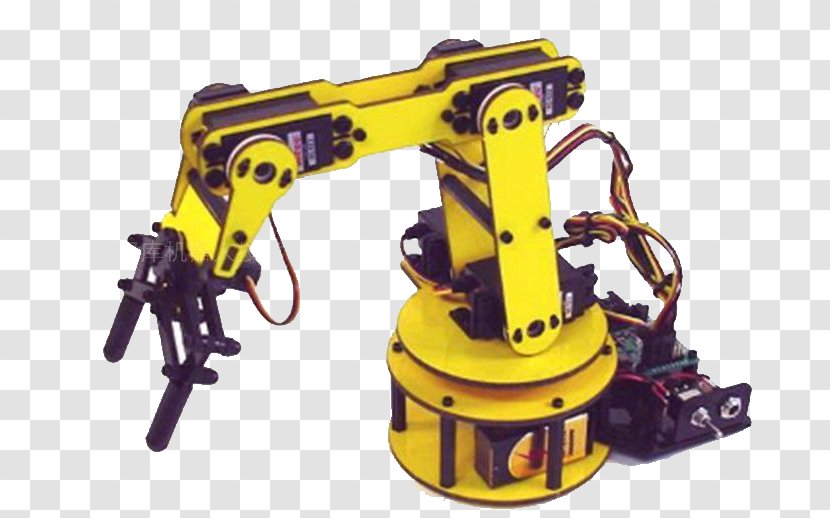 Industrial Robot Robotic Arm Robotics - Yellow Transparent PNG