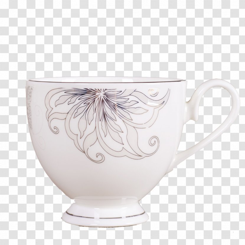 Coffee Cup Mug Teacup - Tableware Transparent PNG