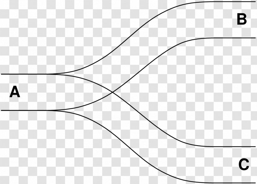 White Line Art Point - Drawing - Angle Transparent PNG