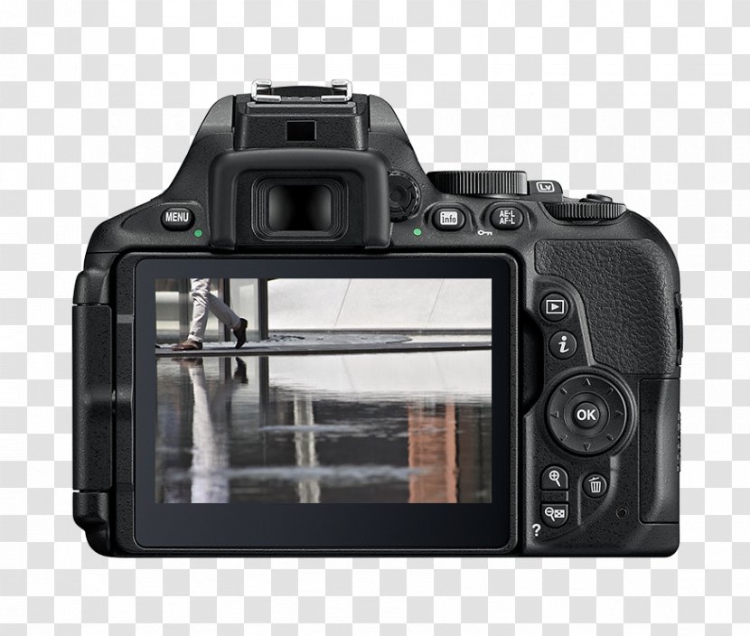 AF-S DX Nikkor 18-140mm F/3.5-5.6G ED VR Nikon D5600 Format 35mm F/1.8G Zoom-Nikkor 18-55mm - Dx - Camera Body Transparent PNG