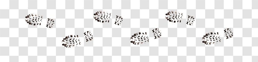 Footprint Keyword Tool Clip Art - Black - White Transparent PNG