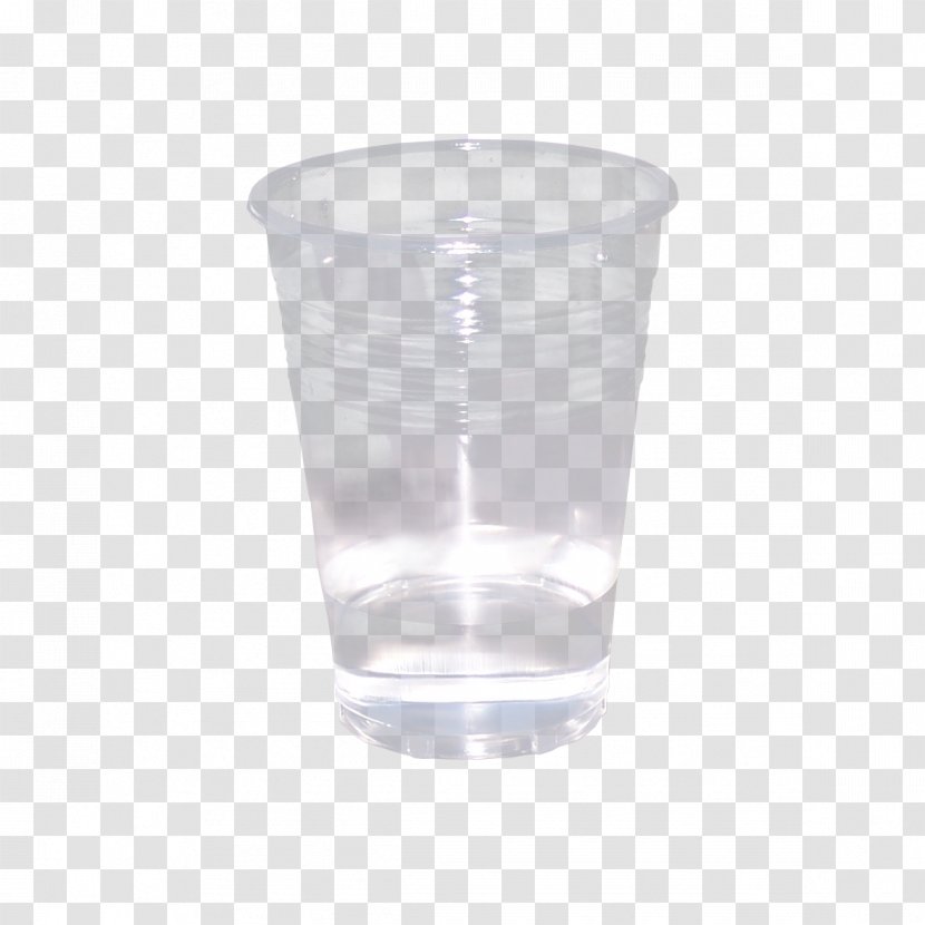 Highball Glass Plastic Liquid Pint - Transparent Transparent PNG