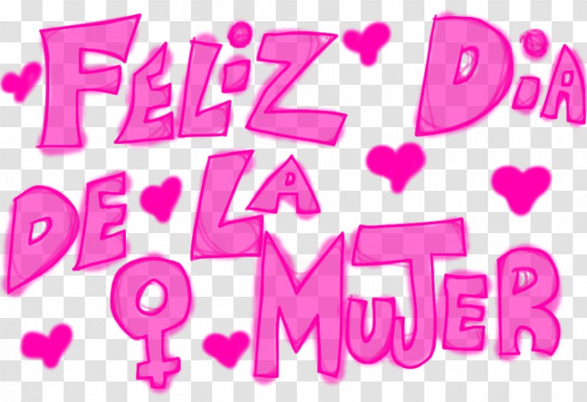 International Women's Day Happiness March 8 Woman Love - Brand - DIA DE LA MUJER Transparent PNG