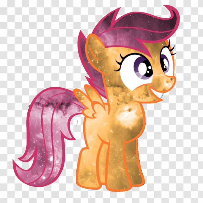 Pony Scootaloo Apple Bloom Illustration Horse - Fan Art - Power Ponies Transparent PNG
