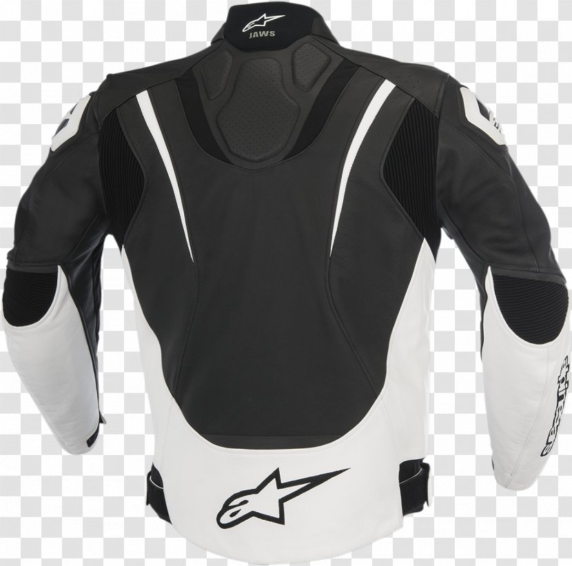 Leather Jacket Alpinestars Jaws Perforated - Motorsport Transparent PNG