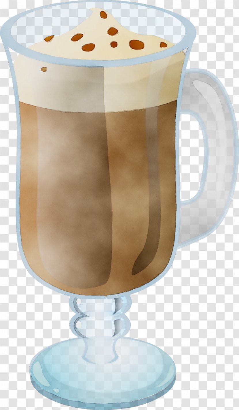 Iced Coffee - Paint - Serveware Nonalcoholic Beverage Transparent PNG