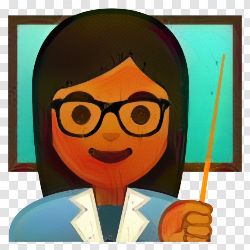 Emoji School - Human Skin Color - Cartoon Transparent PNG