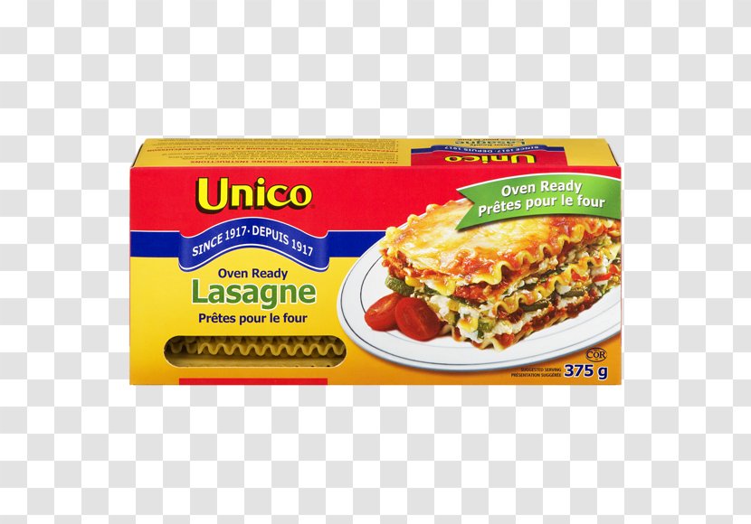 Vegetarian Cuisine Pasta Lasagne Grocery Store Food - Recipe - Cannelloni Transparent PNG