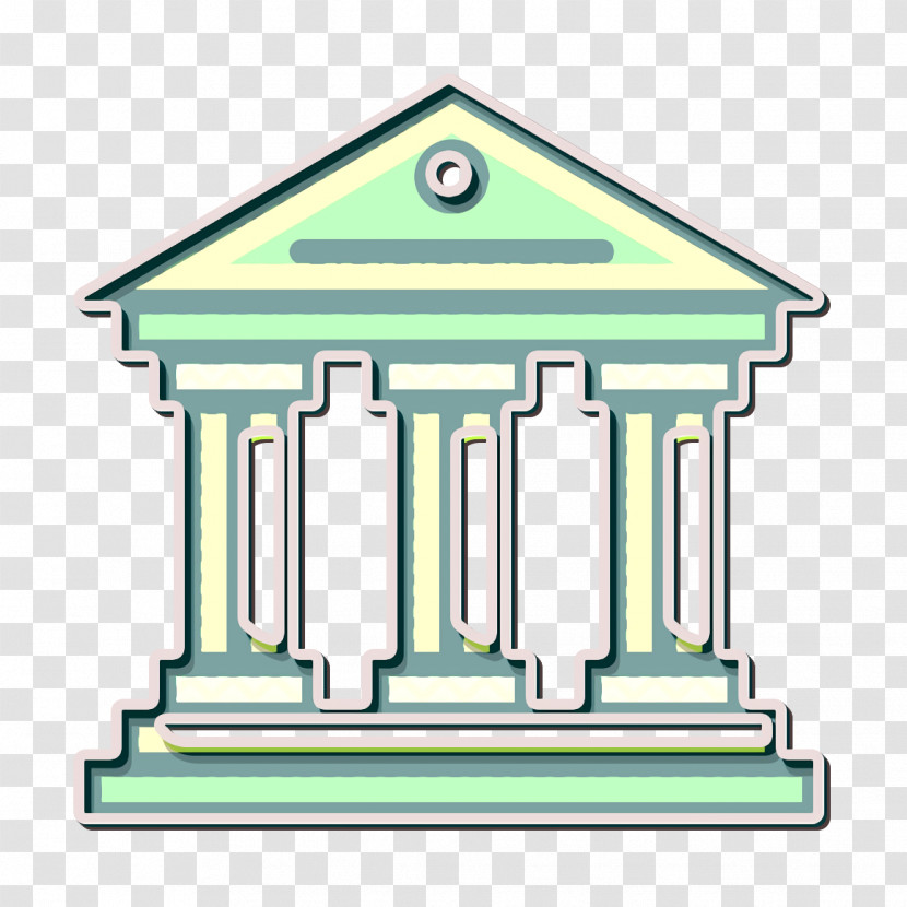 Bank Icon Museum Icon Building Icon Transparent PNG