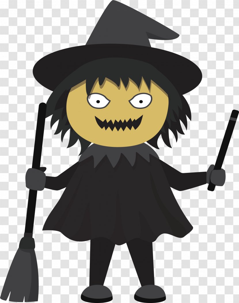 Clip Art - Scary Witch Transparent PNG