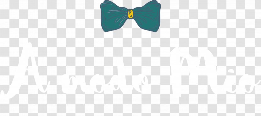 Bow Tie Green Line Font - Outerwear Transparent PNG