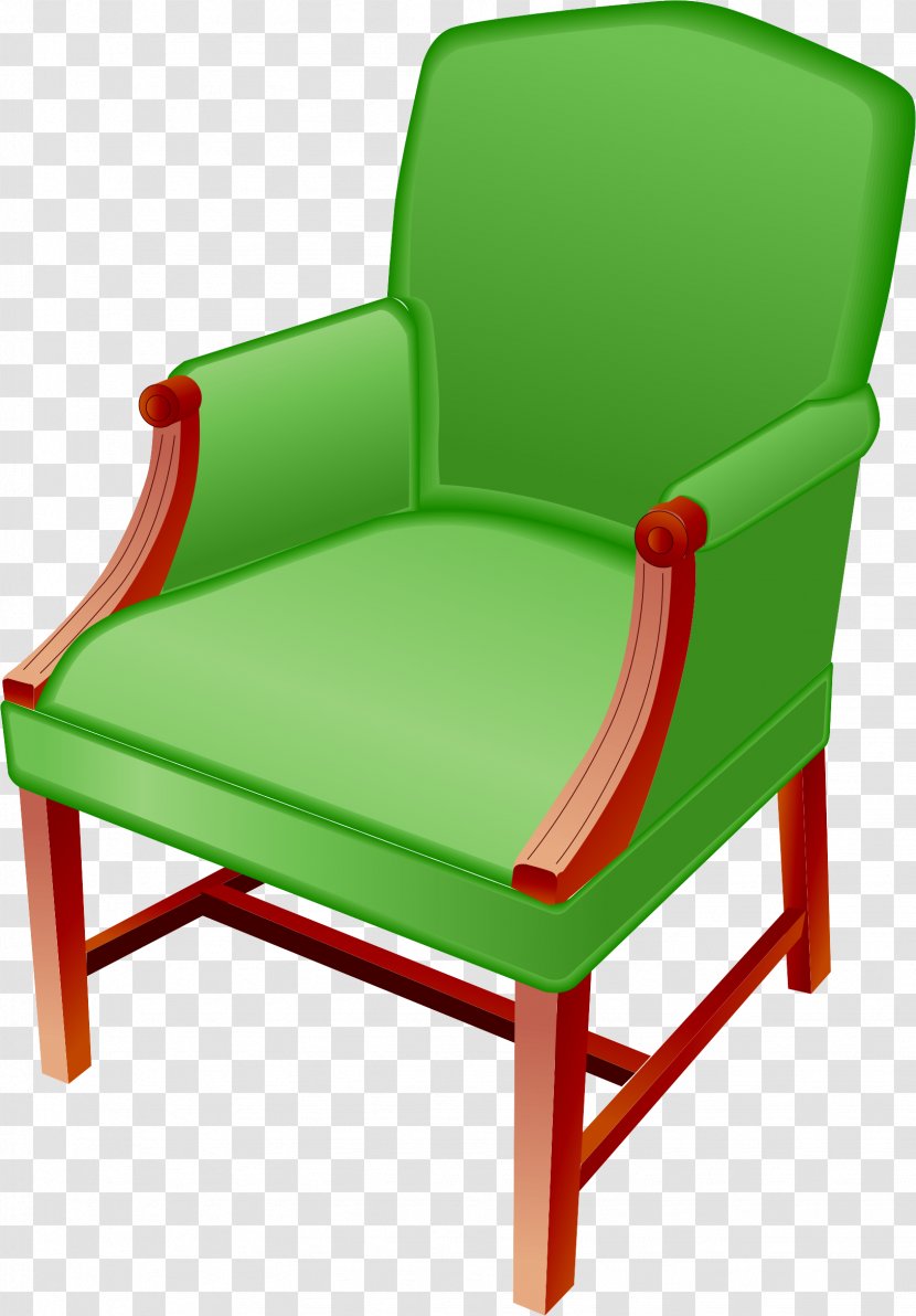 Chair Furniture Couch Clip Art - Cartoon Transparent PNG