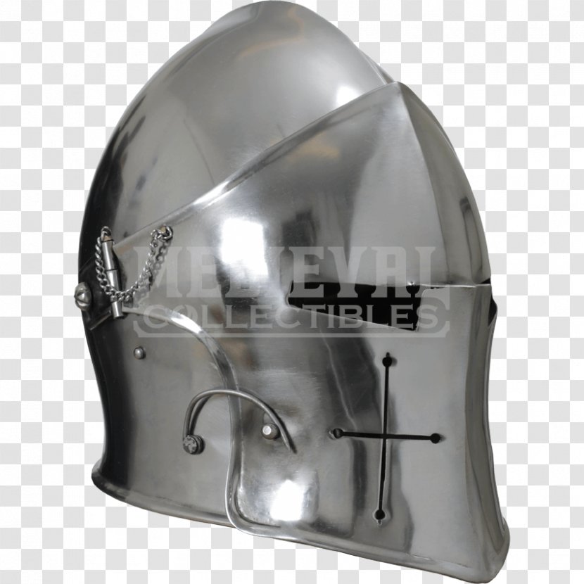 Barbute Great Helm Helmet Visor Sallet - Spangenhelm - Knight Transparent PNG