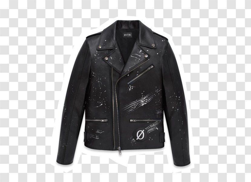Leather Jacket Fringe Coat Clothing - Yves Saint Laurent Transparent PNG