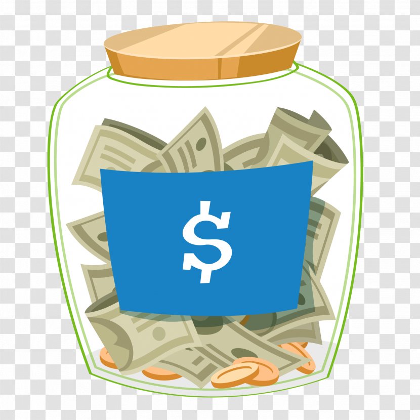 Cartoon Money - Tax - Drinkware Retirement Transparent PNG