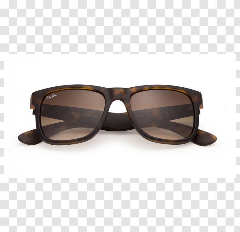 Ray-Ban Justin Classic Sunglasses Wayfarer Cats 5000 - Rayban - Ray Ban Transparent PNG