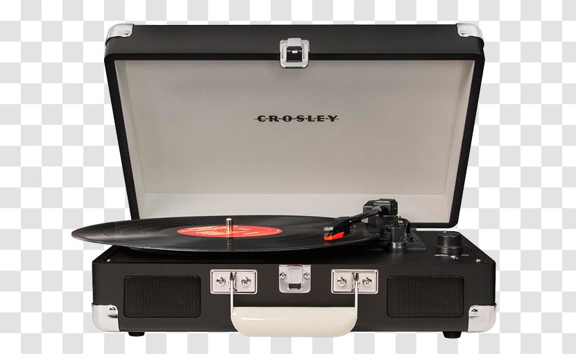 Crosley Cruiser CR8005A Phonograph Record CR8005A-TU Turntable Turquoise Vinyl Portable Player - Technology - Radio Transparent PNG