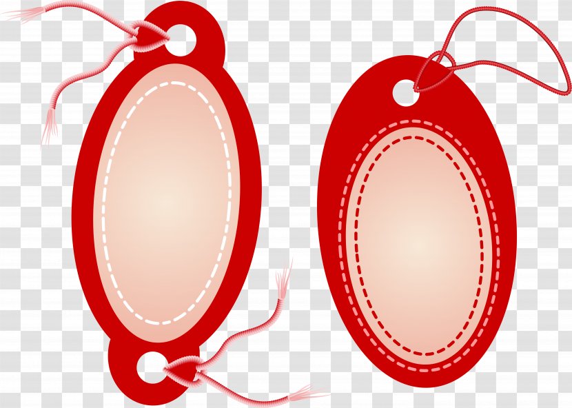 Shopping Centre Clip Art - Red - Round Pink Mall Tag Transparent PNG