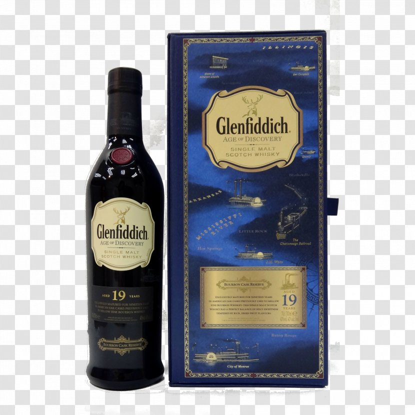 Liqueur Glenfiddich Bourbon Whiskey Single Malt Whisky - Scotch - Gf Transparent PNG
