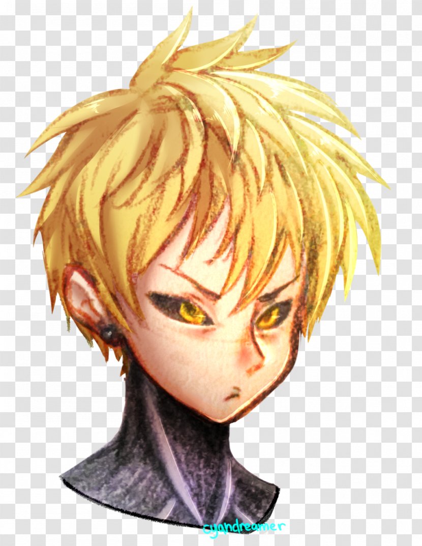 Hair Coloring Adrien Agreste Forehead Blond - Frame Transparent PNG