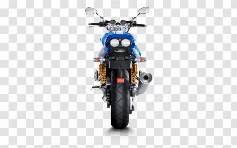 Exhaust System Yamaha 1300 XJR Muffler Motorcycle - Akrapovic Slipon Transparent PNG