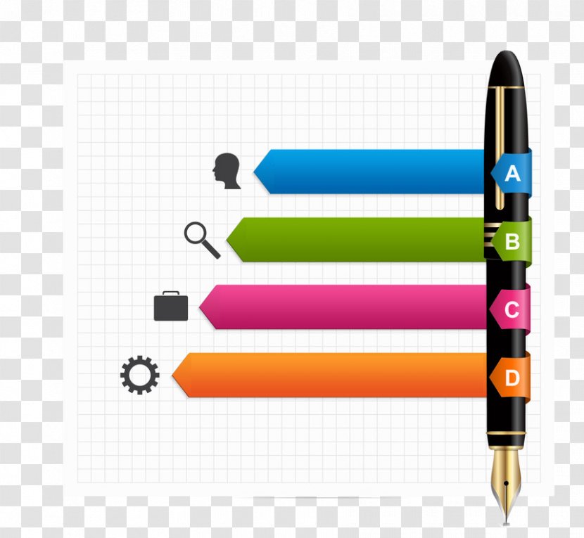 Graphic Design Office Supplies Font - Brand - Pen Chart Transparent PNG