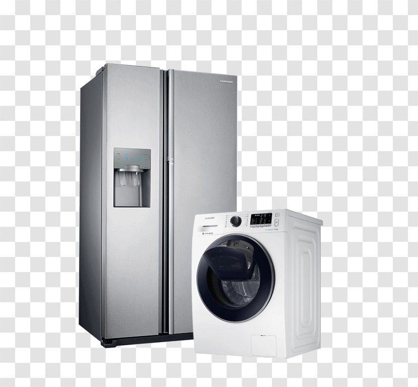 Washing Machines Samsung Refrigerator Revolutions Per Minute - Clothes Dryer - SAMSUNG TV Transparent PNG