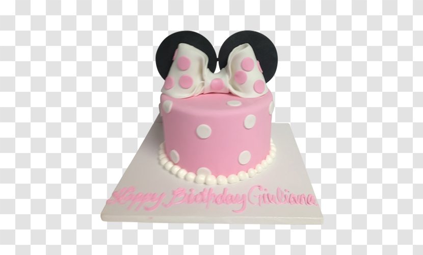 Birthday Cake Minnie Mouse Fruitcake Torte Decorating Transparent PNG