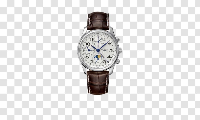 Saint-Imier Longines Automatic Watch Chronograph - Watchmaker - LONGINES Wristwatch Famous Artisan Series Male Fashion Leisure Business Transparent PNG