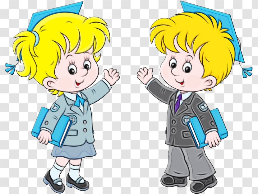 School Student - Pupil - Gesture Happy Transparent PNG