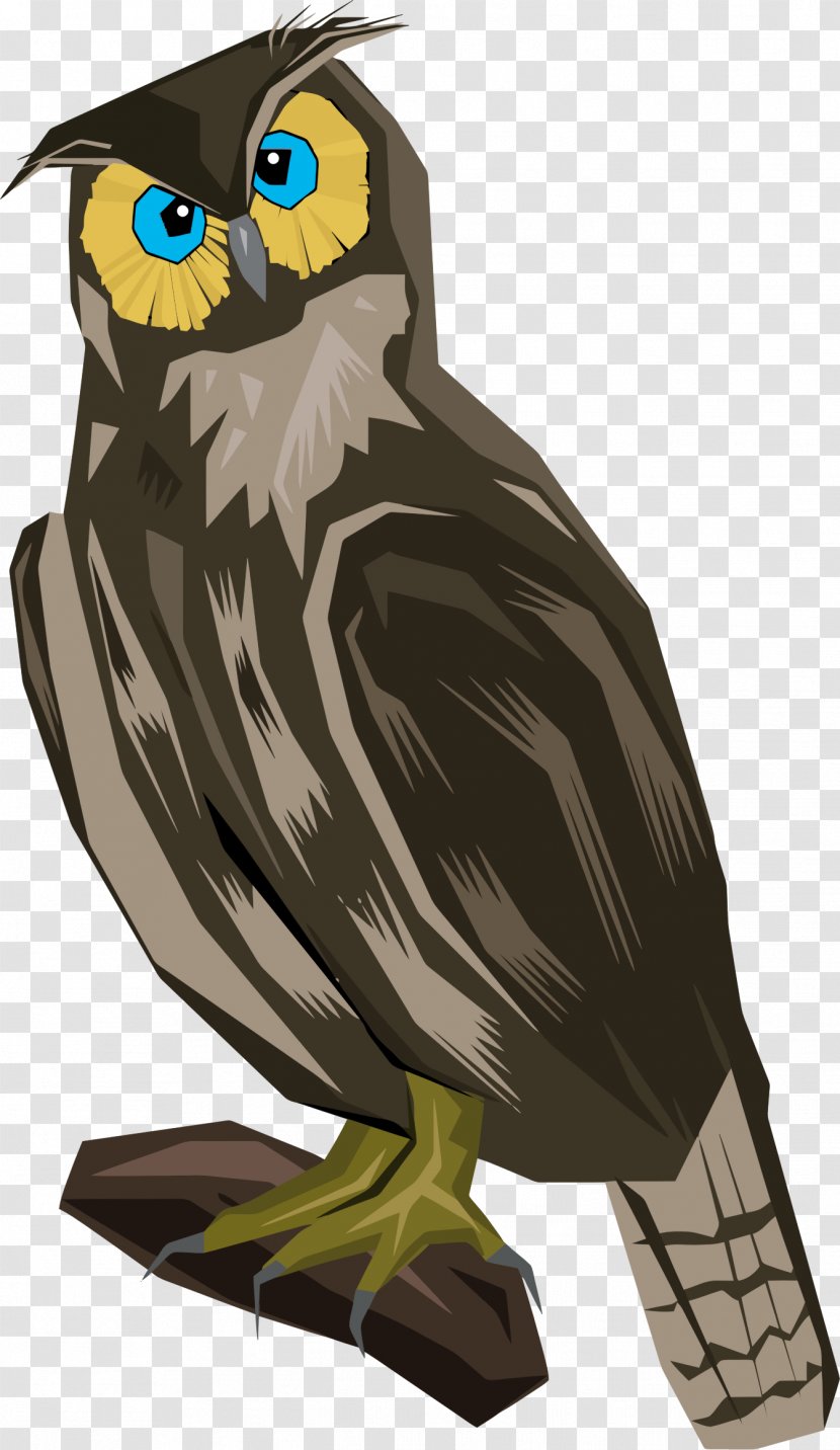 Clip Art - Eagle - Owl Transparent PNG