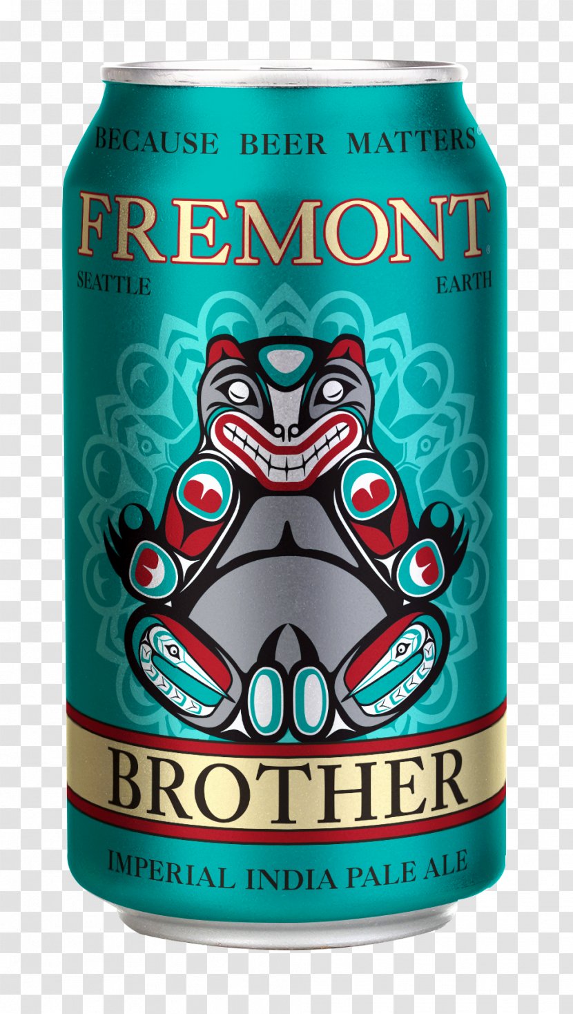 Beer Fremont Brewing Aluminum Can Tin - Brewery Transparent PNG