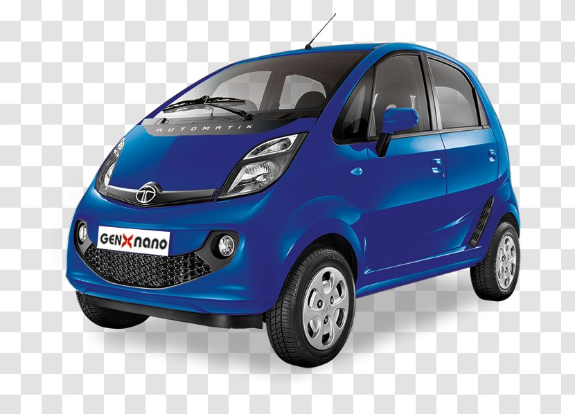 Mitsubishi I Tata Nano Motors GenX Car - Automotive Design Transparent PNG