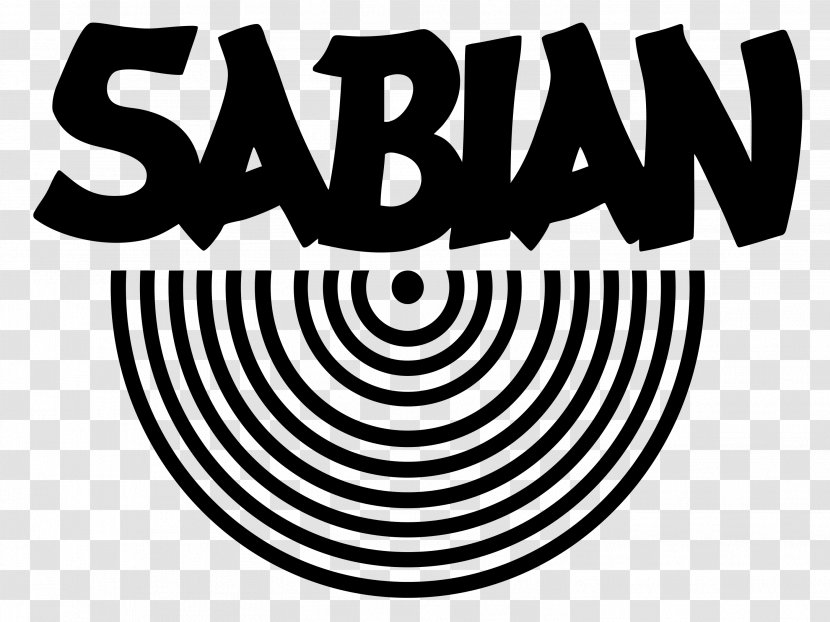 Sabian Logo Drums Crash Cymbal - Flower Transparent PNG